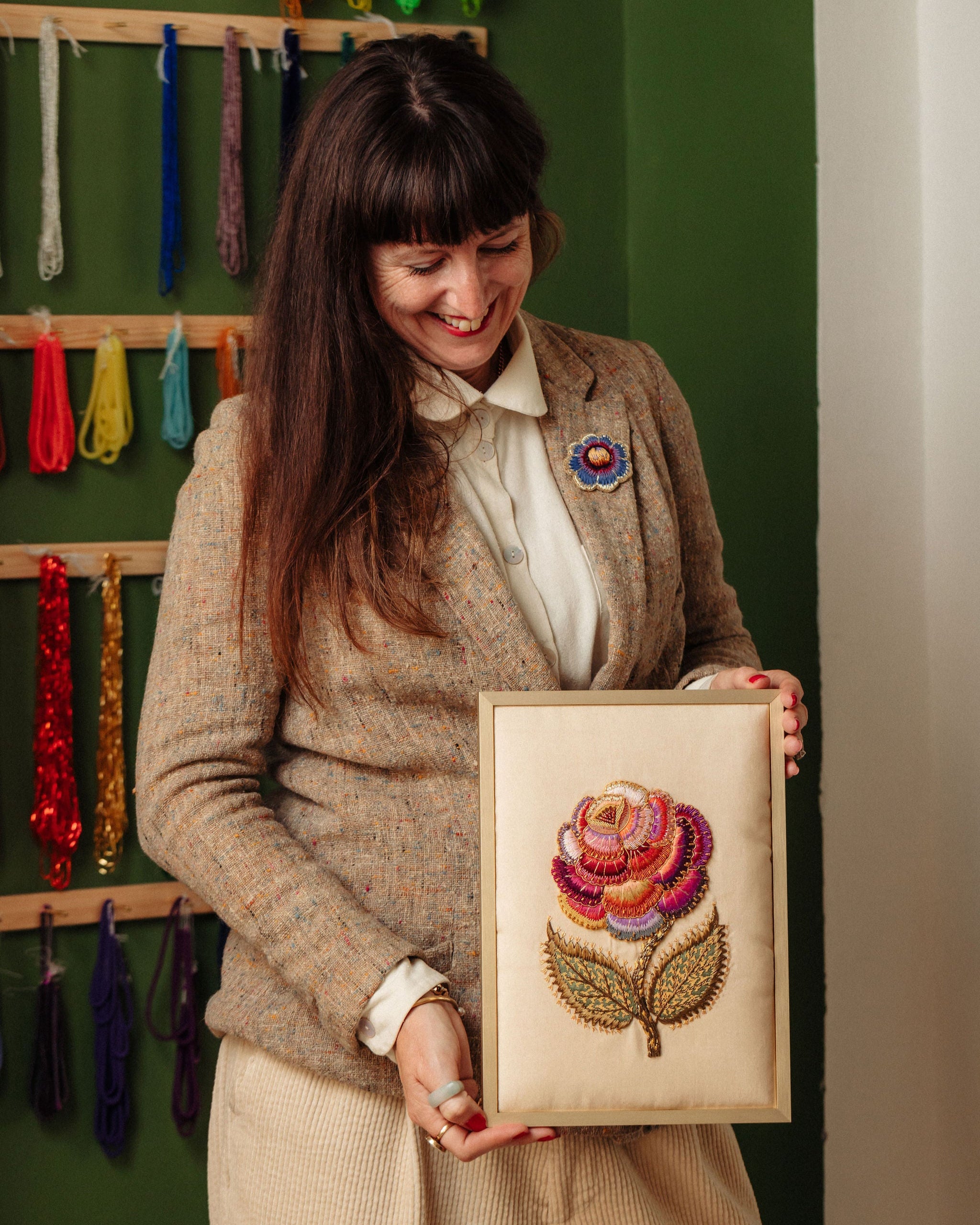 Studio Coverdale Collaboration - Natasha Coverdale - Thorny Weaver Artwork