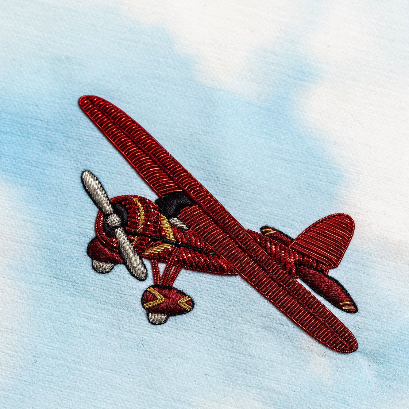 The Amelia Earhart Goldwork Embroidery Kit