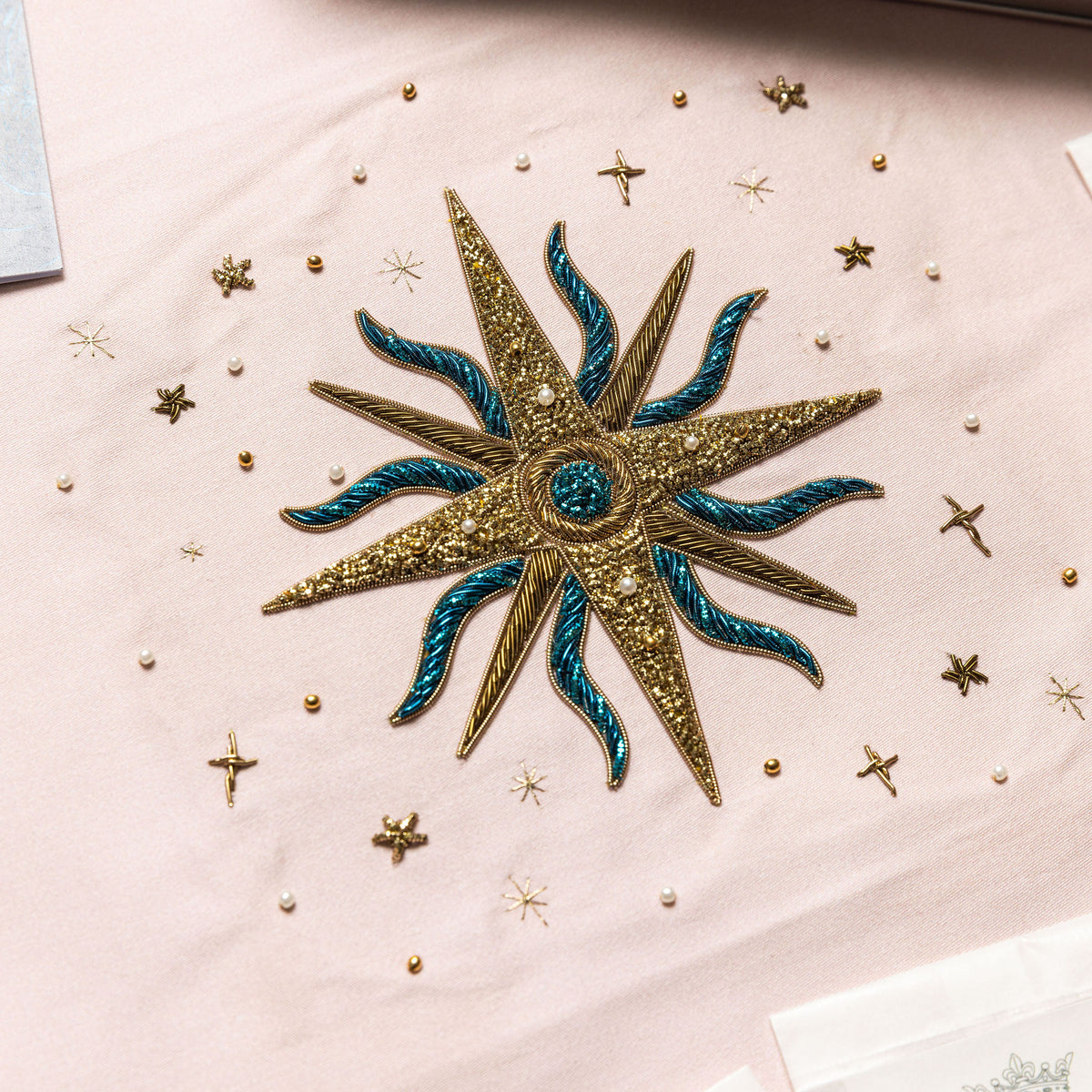 The Compass Goldwork Embroidery Kit