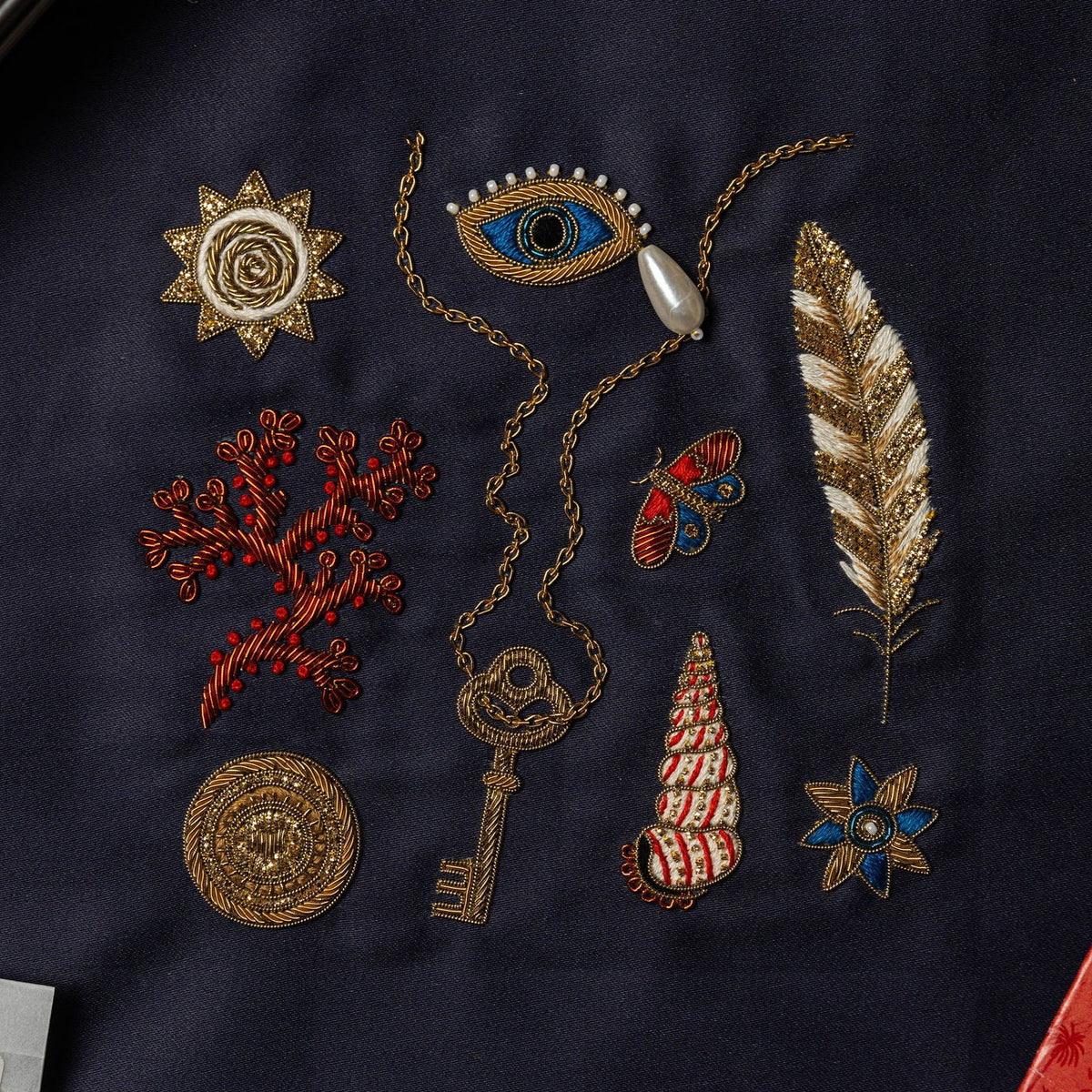 The Curio Goldwork Embroidery Kit