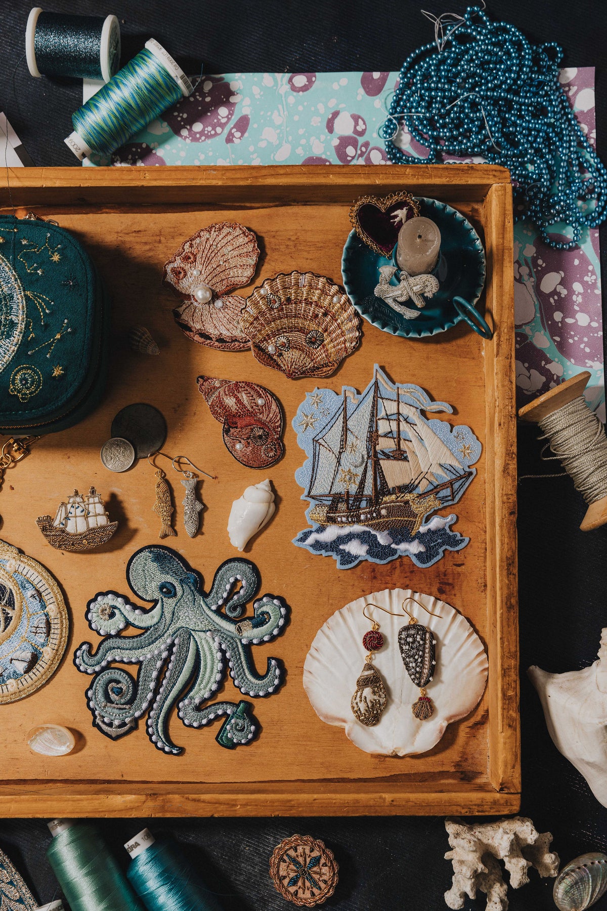 The Explorers Collection - Embroidered Accessories