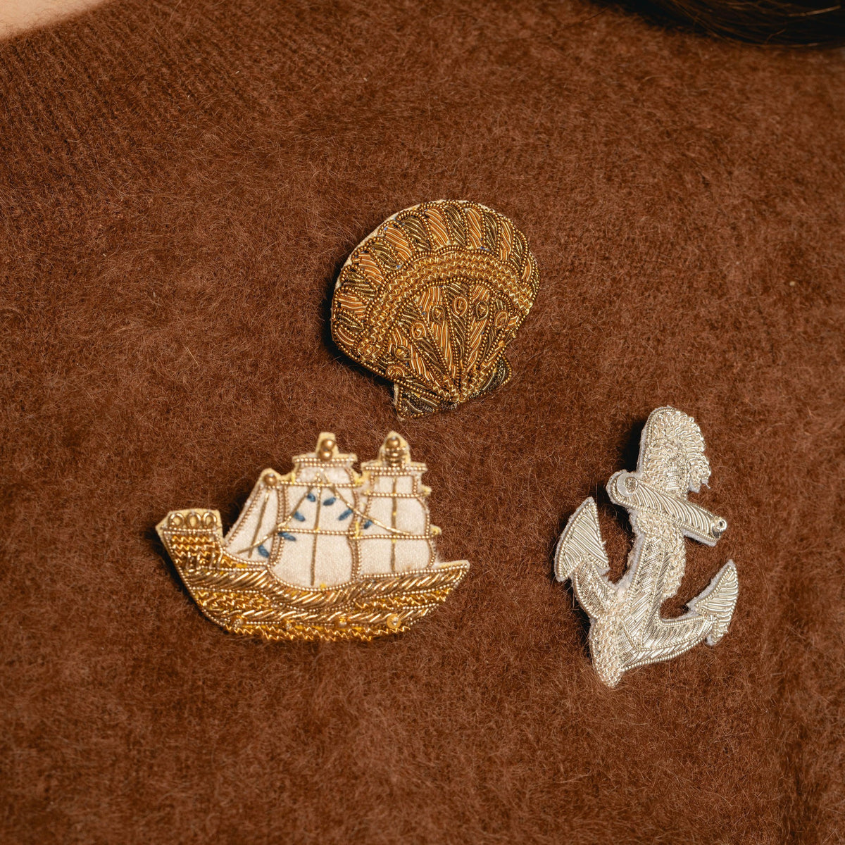 The Explorers Collection - Handmade Brooches