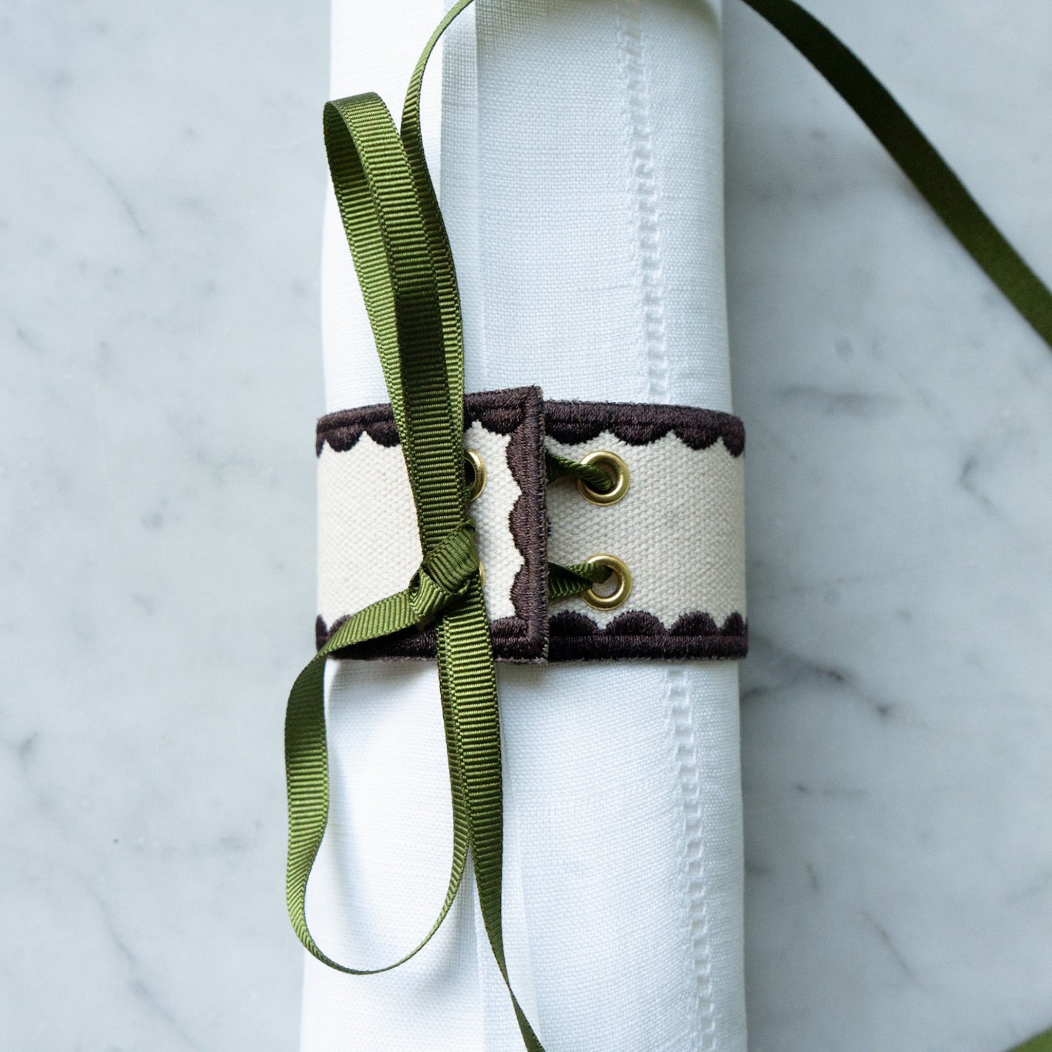 The Floral Dispatch Napkin Ring Set (8540570648835)