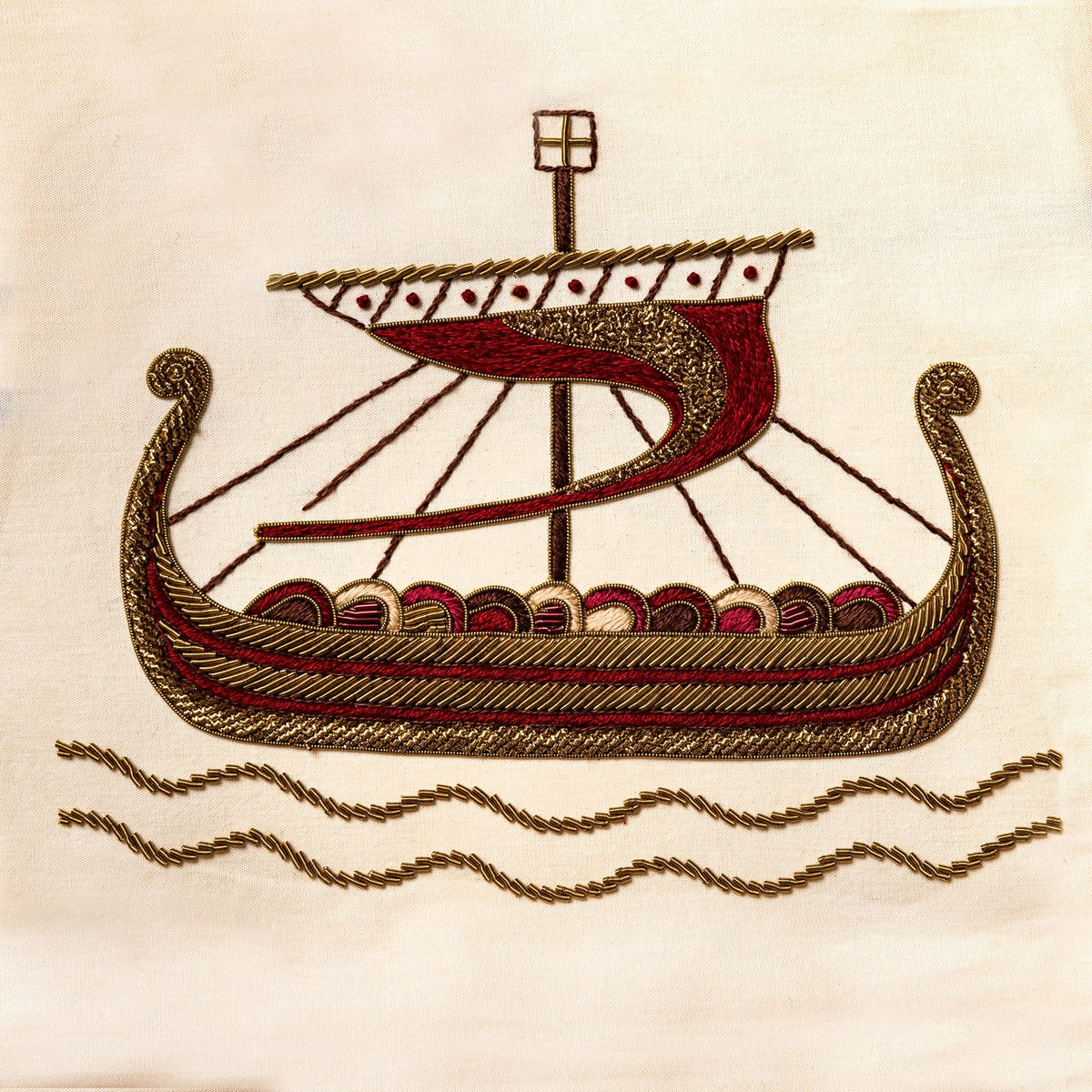 The Ship Goldwork Embroidery Kit - The Bayeux Tapestry Collection