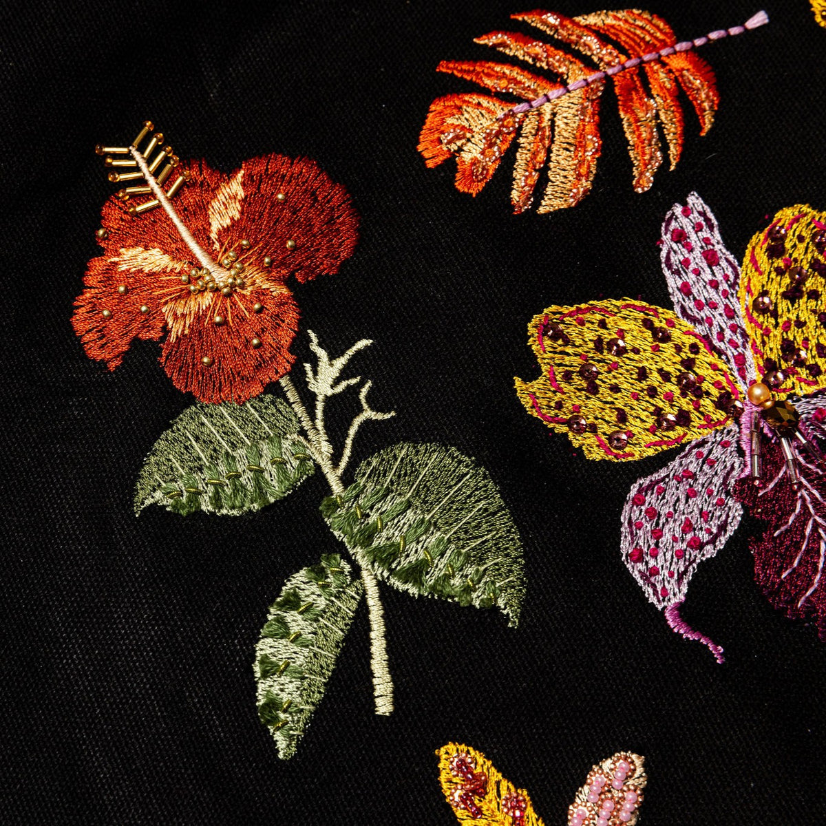 The Tropical Flora Embellishment Embroidery Kit