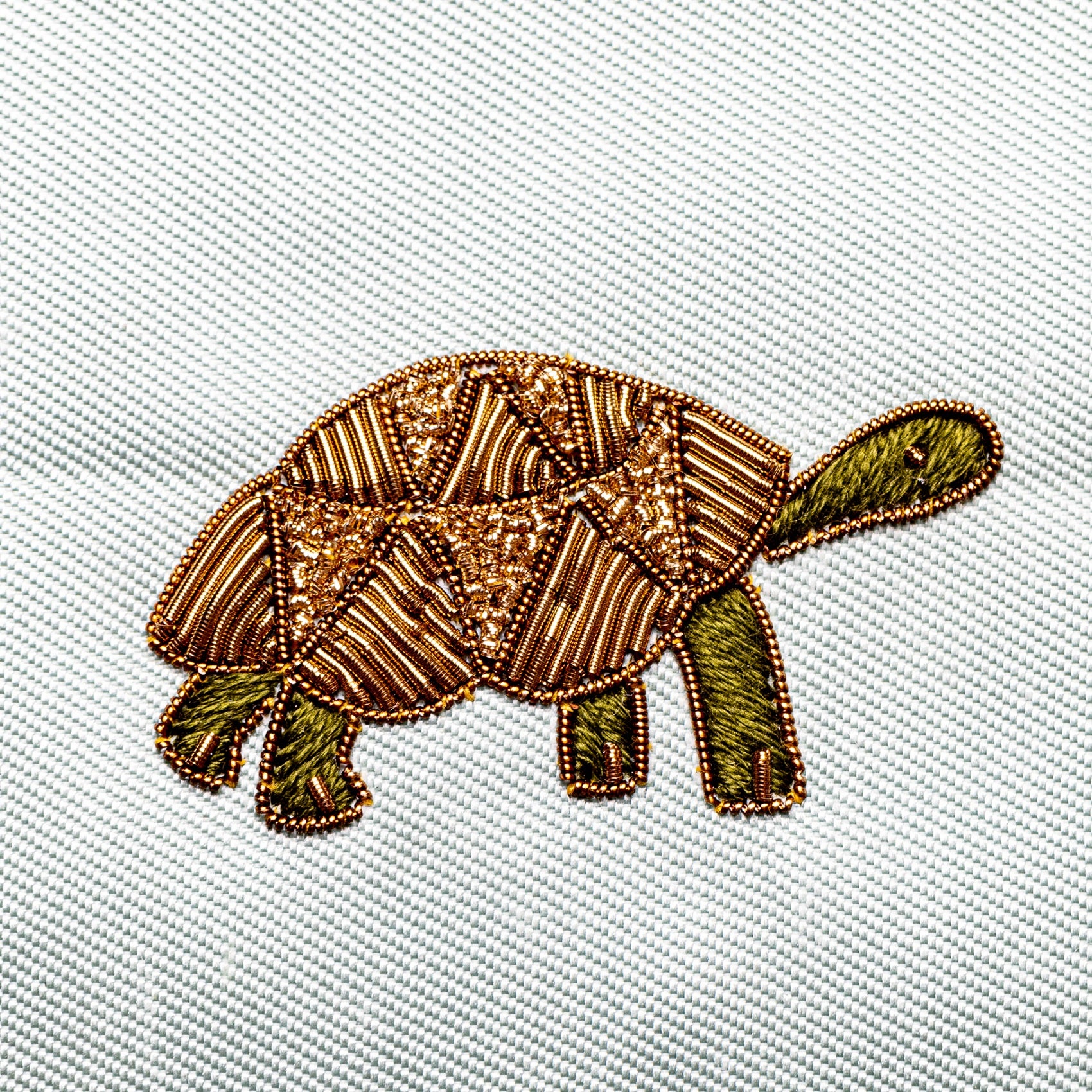 Tortoise Taster Goldwork and Thread Embroidery Course