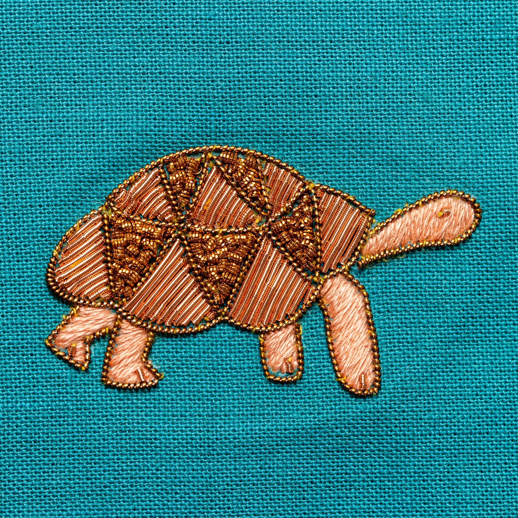 Tortoise Taster Goldwork and Thread Embroidery Course