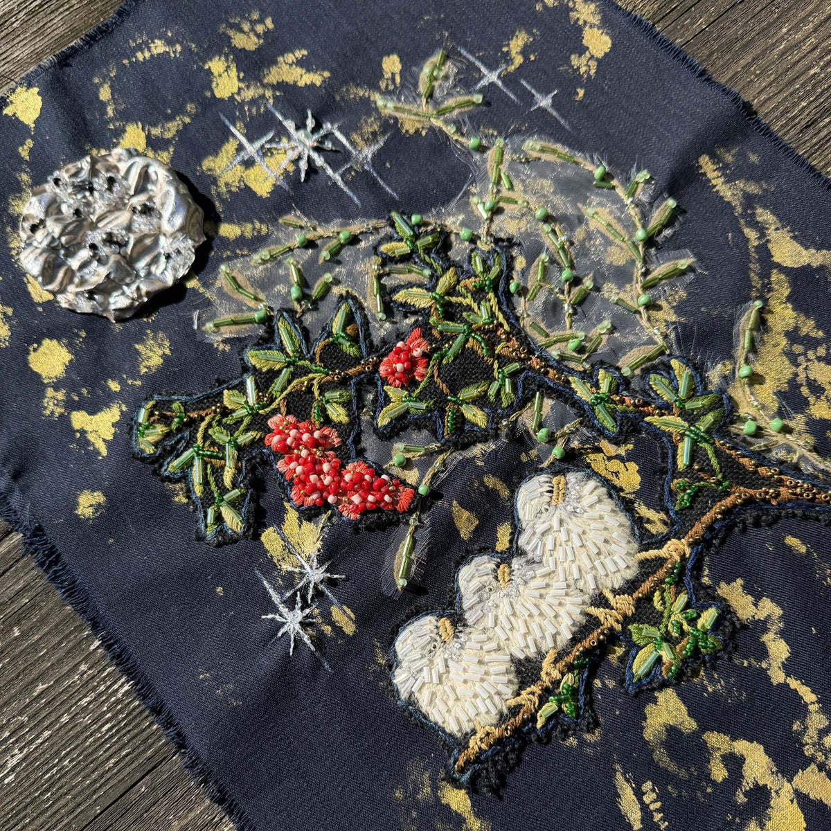Transforming Vintage Embroidery into Contemporary Art with Madelaine Atkinson