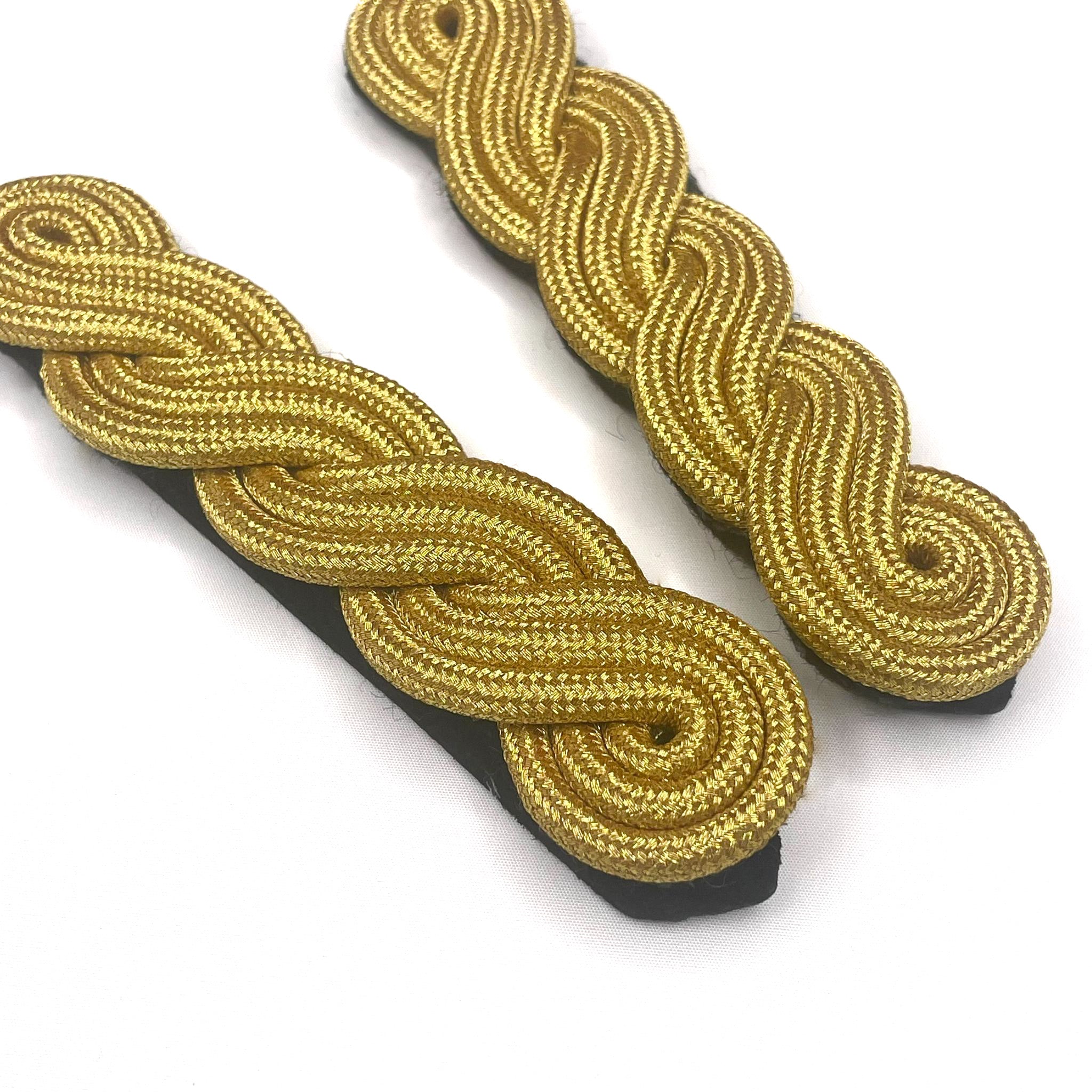 Triple Twist Gold Mylar Shoulder Cords with Tabs (8712186036483)