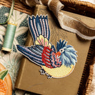 William Morris Machine Embroidered Iron on Patch