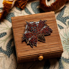 William Morris Hand Embroidered Goldwork Brooch