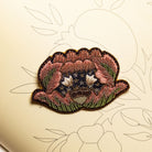 William Morris Hand Embroidered Goldwork Brooch