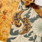 William Morris Hand Embroidered Goldwork Earrings