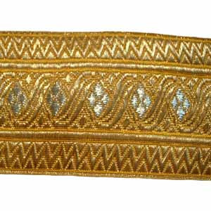 Fleur De Lys - Mylar 2 3/4 Inches Lace (4344144691272)