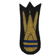 BOMB DISPOSAL MESS DRESS ARM BADGE (4334319304776)