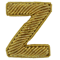 Block Gold Goldwork Letter (4379056504904)
