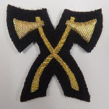 CROSSED AXES MESS DRESS - INFANTRY PIONEER (4334320549960)