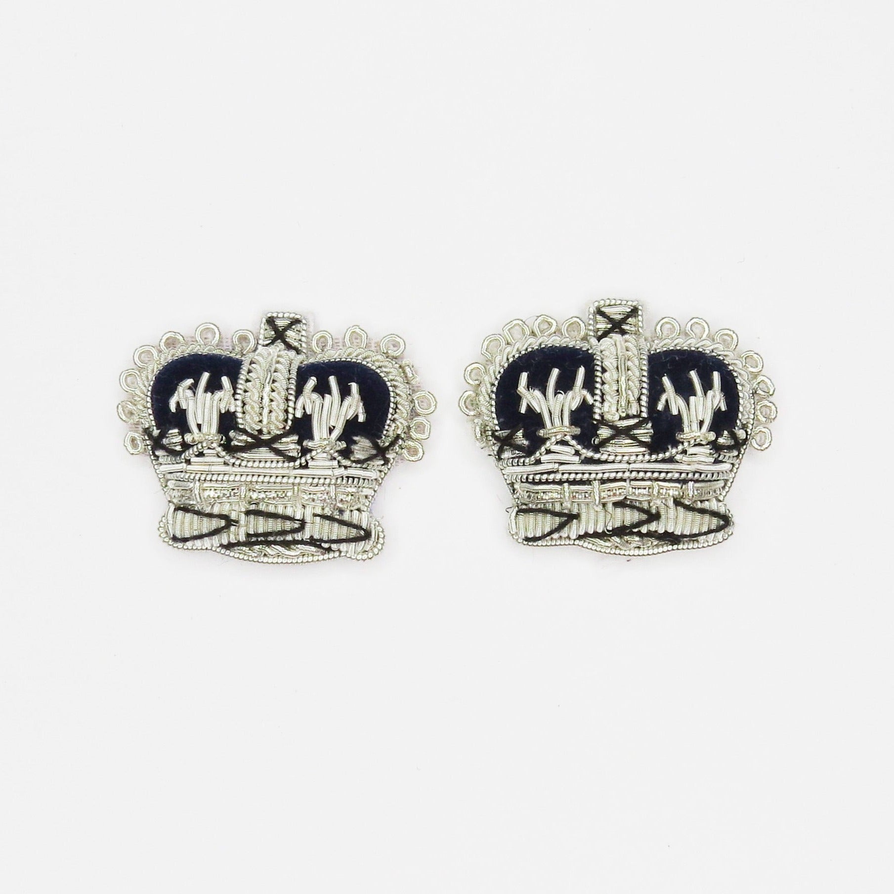 Crowns Rank 1 Inch Silver (4334508834888)