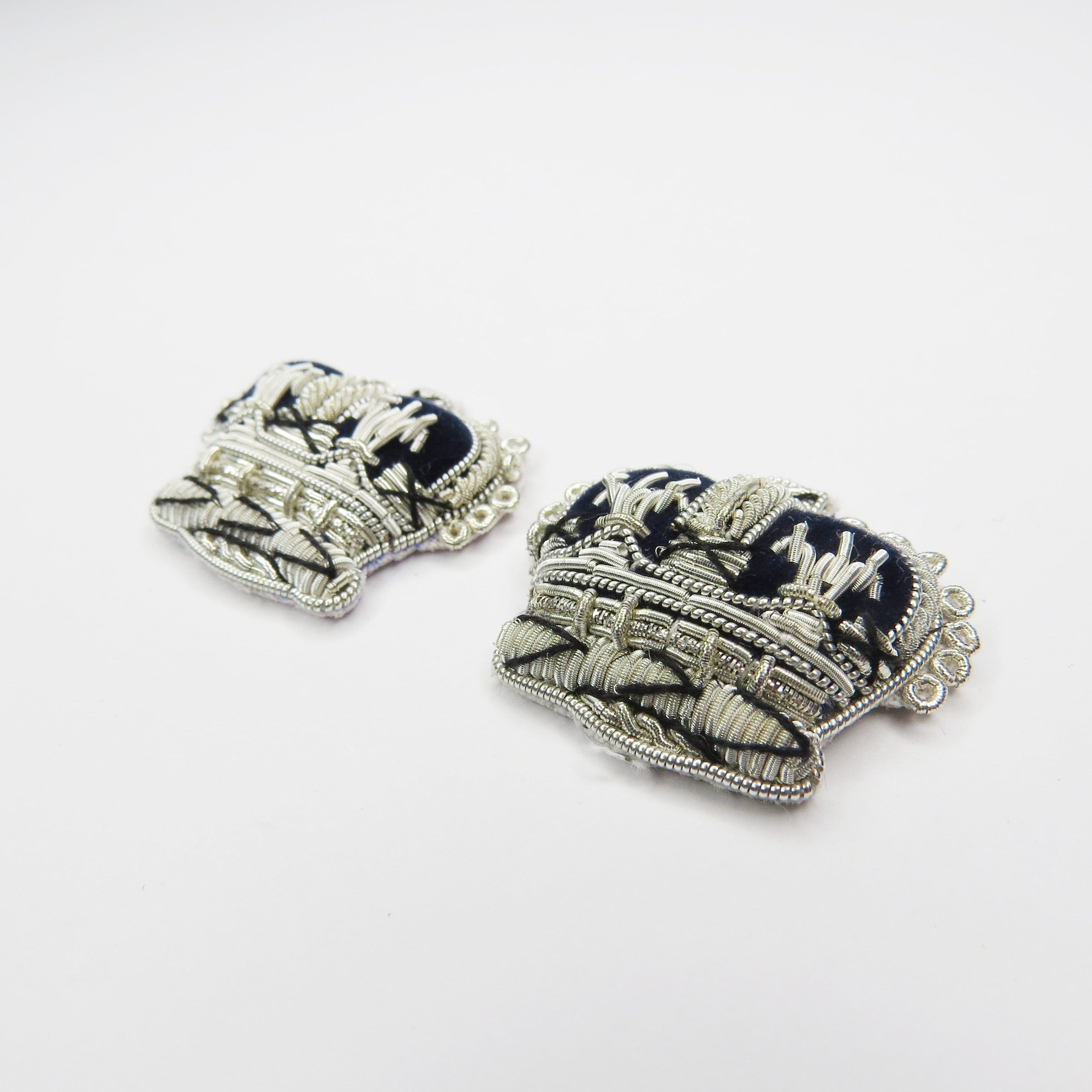 Crowns Rank 1 Inch Silver (4334508834888)
