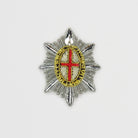 Garter Star - Household Cavalry/Life Guard Silver (4334507360328)