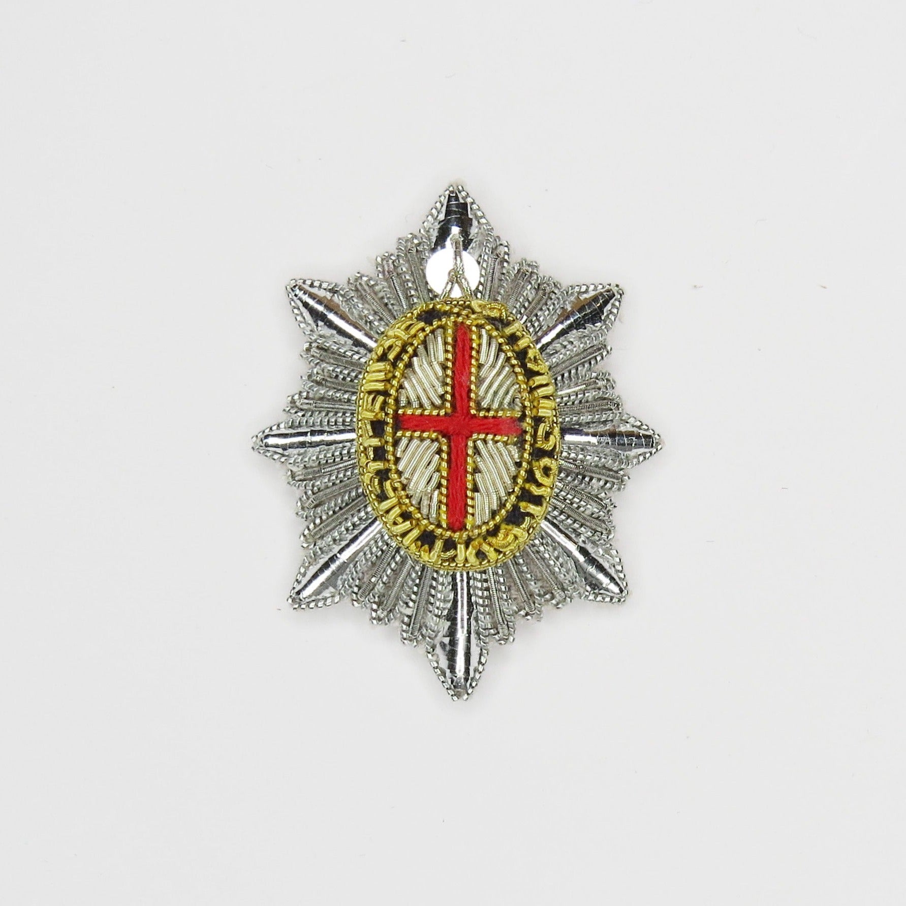 Garter Star - Household Cavalry/Life Guard Silver (4334507360328)