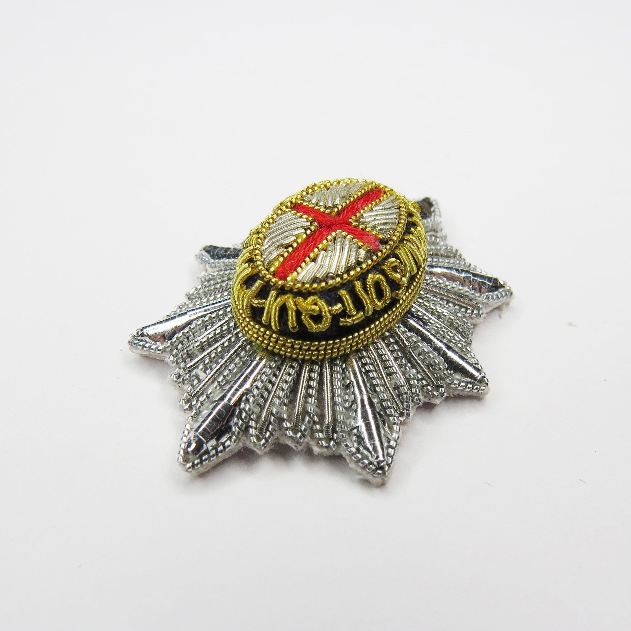 Garter Star - Household Cavalry/Life Guard Silver (4334507360328)