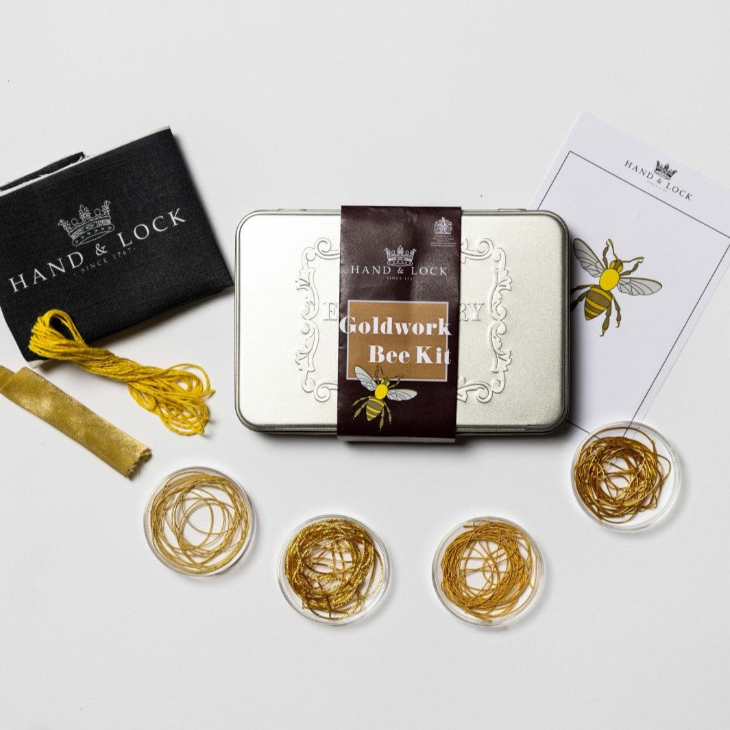 Goldwork Bee Embroidery Kit (8049028694275)
