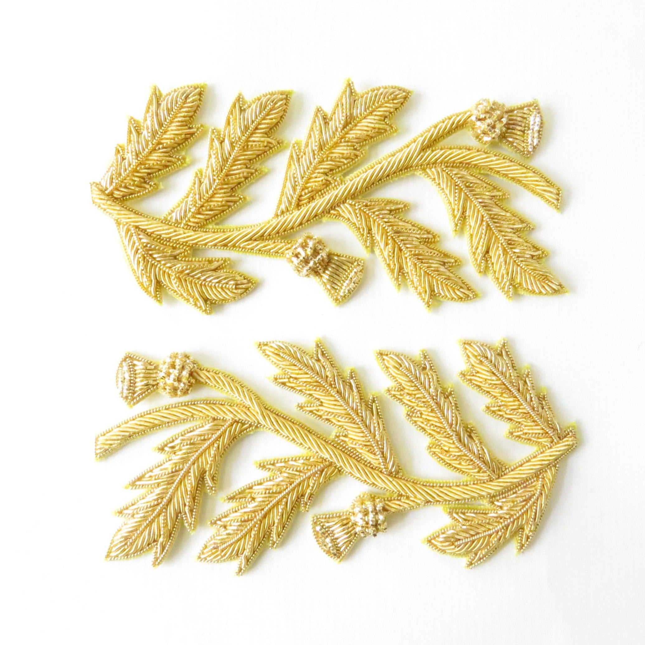 Repeat Pattern Thistle Gold (4334445756488)