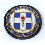 HELLENIC COLLEGE BLAZER BADGE (SMALL)