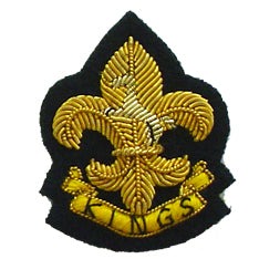 KINGS REGIMENT BERET BADGE (4334339752008)