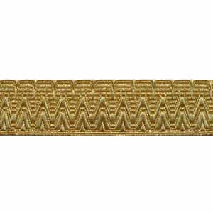Large Scallop for QDG - Gold 1 Inch Lace (4344150097992)
