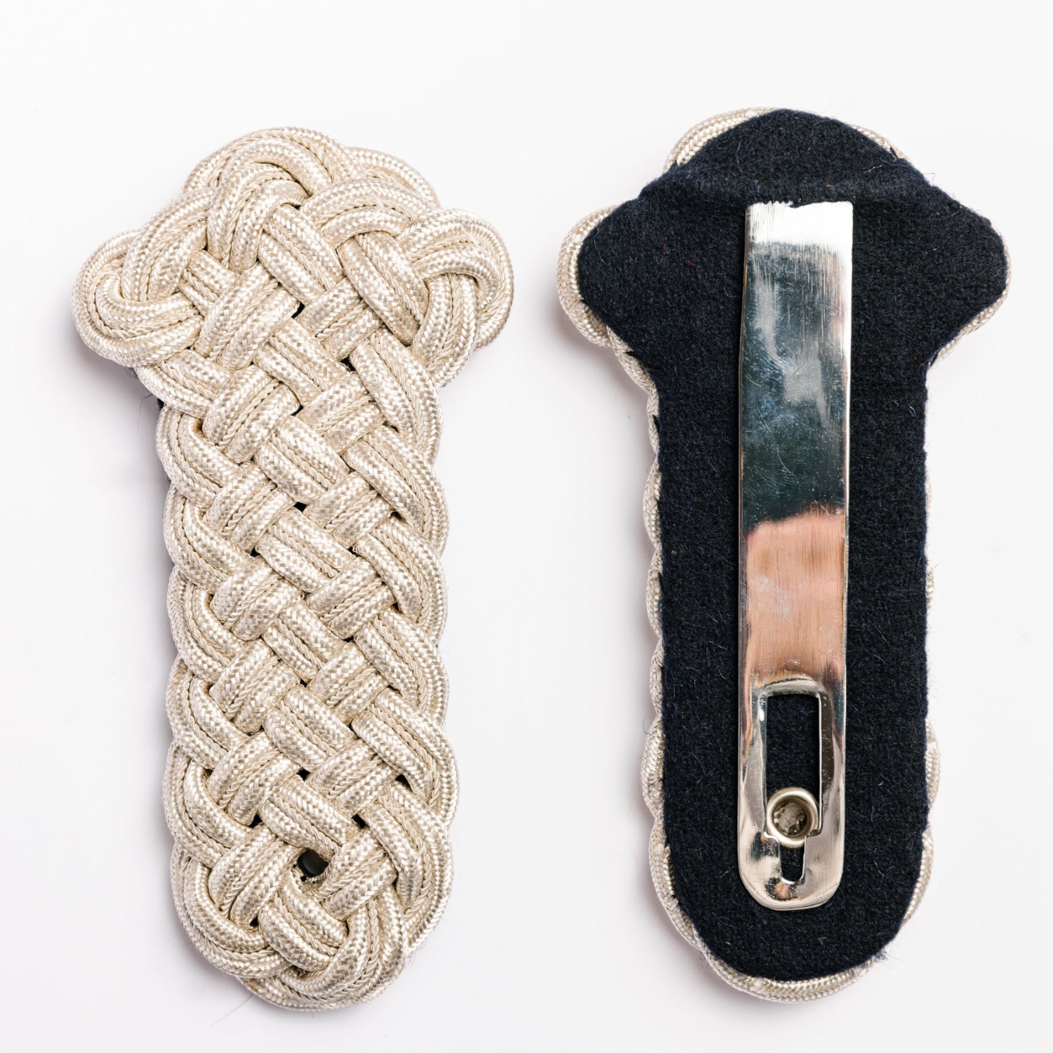 Lord Lieutenant Silver Twist Shoulder Cords (4334510112840)