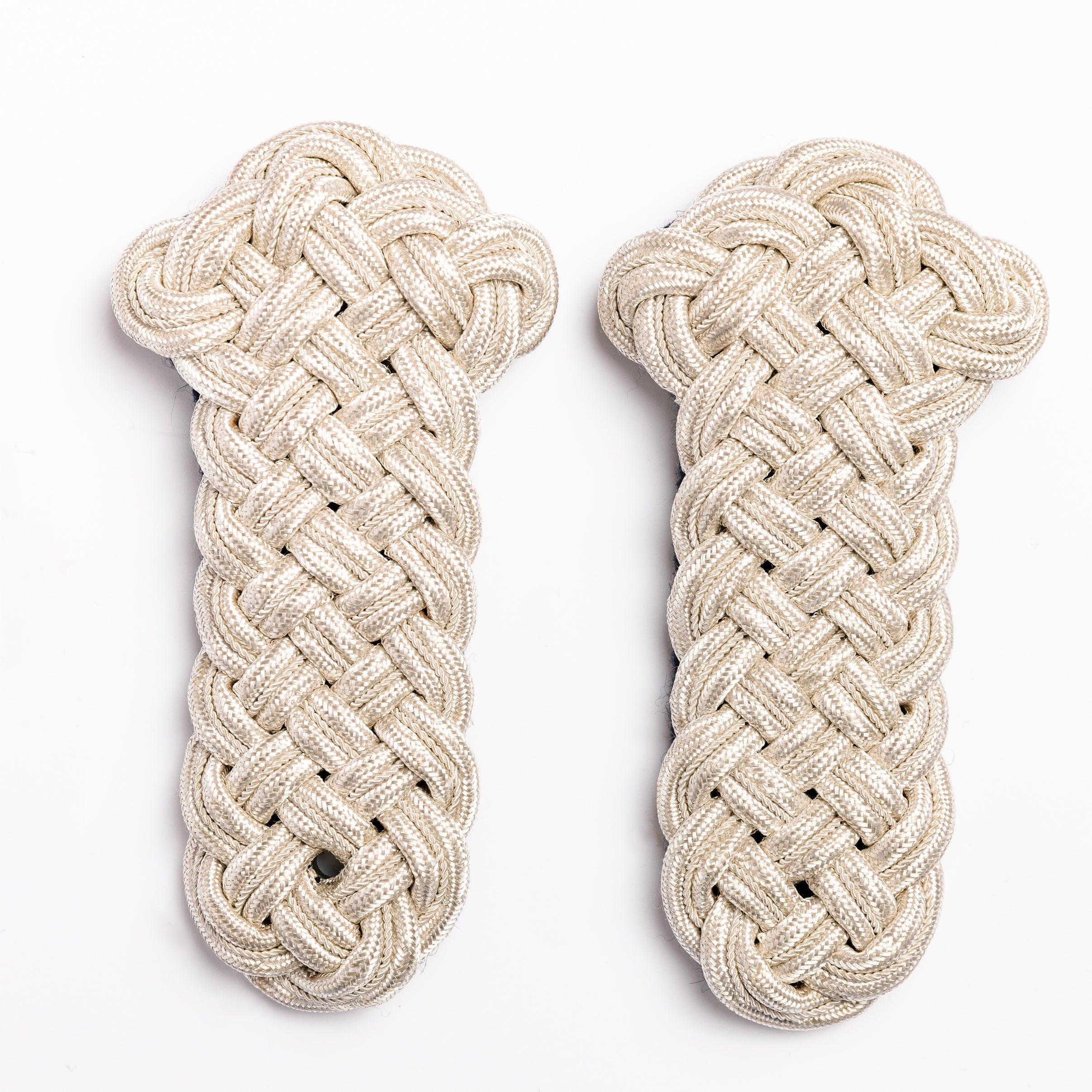 Lord Lieutenant Silver Twist Shoulder Cords (4334510112840) (7592494694659)