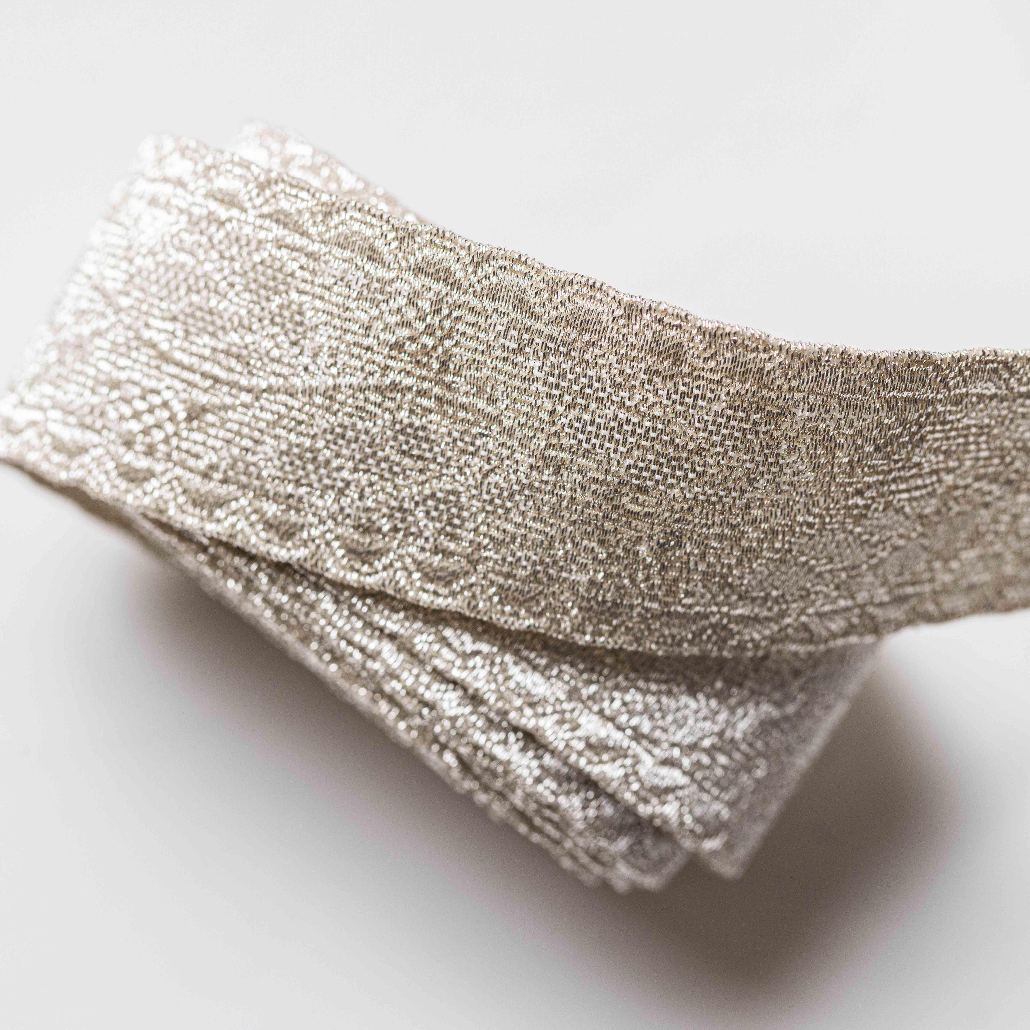 Oakleaf Lace - Silver Mylar (7614476583171)