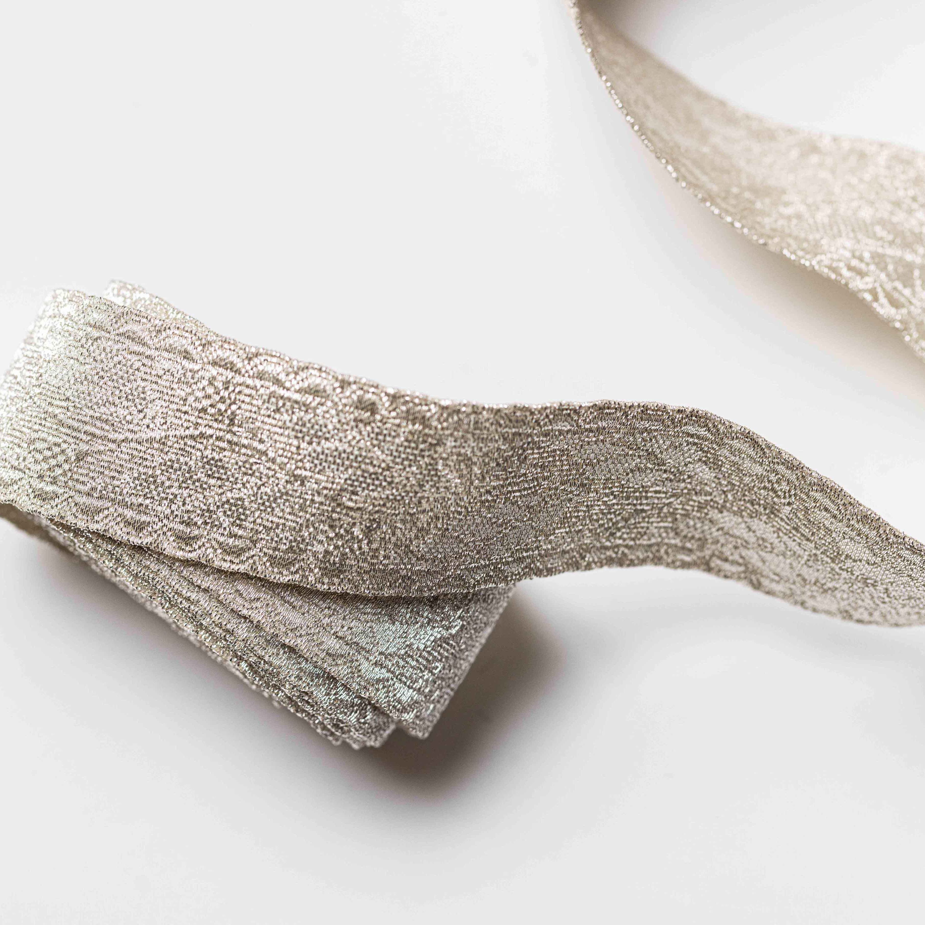 Oakleaf Lace - Silver Mylar (7614476583171)