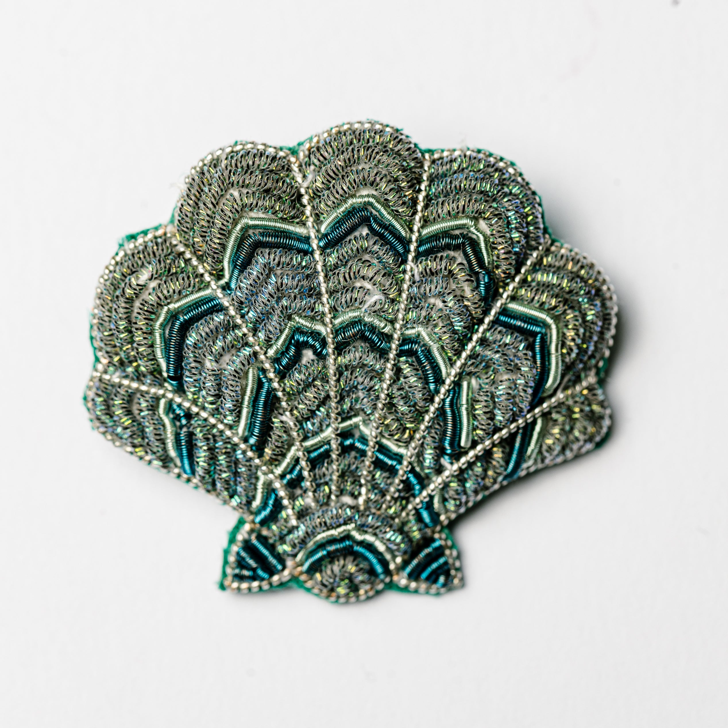 Oceans Clam Shell Brooch (5776972120230)