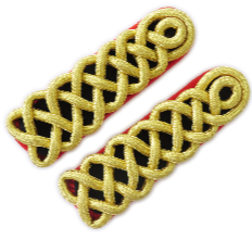 Queens Royal Lancers Shoulder Cords red (4334498480200)