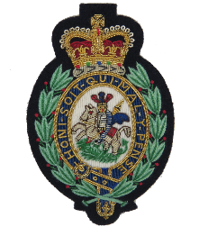 R.R.F ST. GEORGE & DRAGON BLAZER BADGE