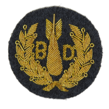 RAF BOMB DISPOSAL ARM BADGE