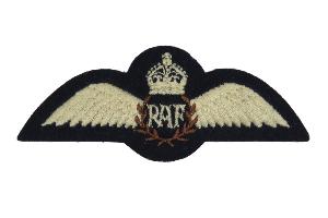 RAF Service Dress Wing with King's crown