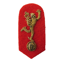 ROYAL CORPS SIGNALS MESS ARM BADGE (4334454407240)
