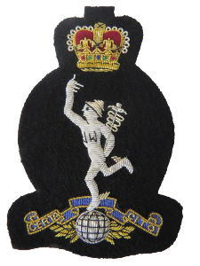 ROYAL SIGNALS BLAZER BADGE