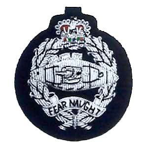 ROYAL TANK REGIMENT BERET BADGE ON BLACK