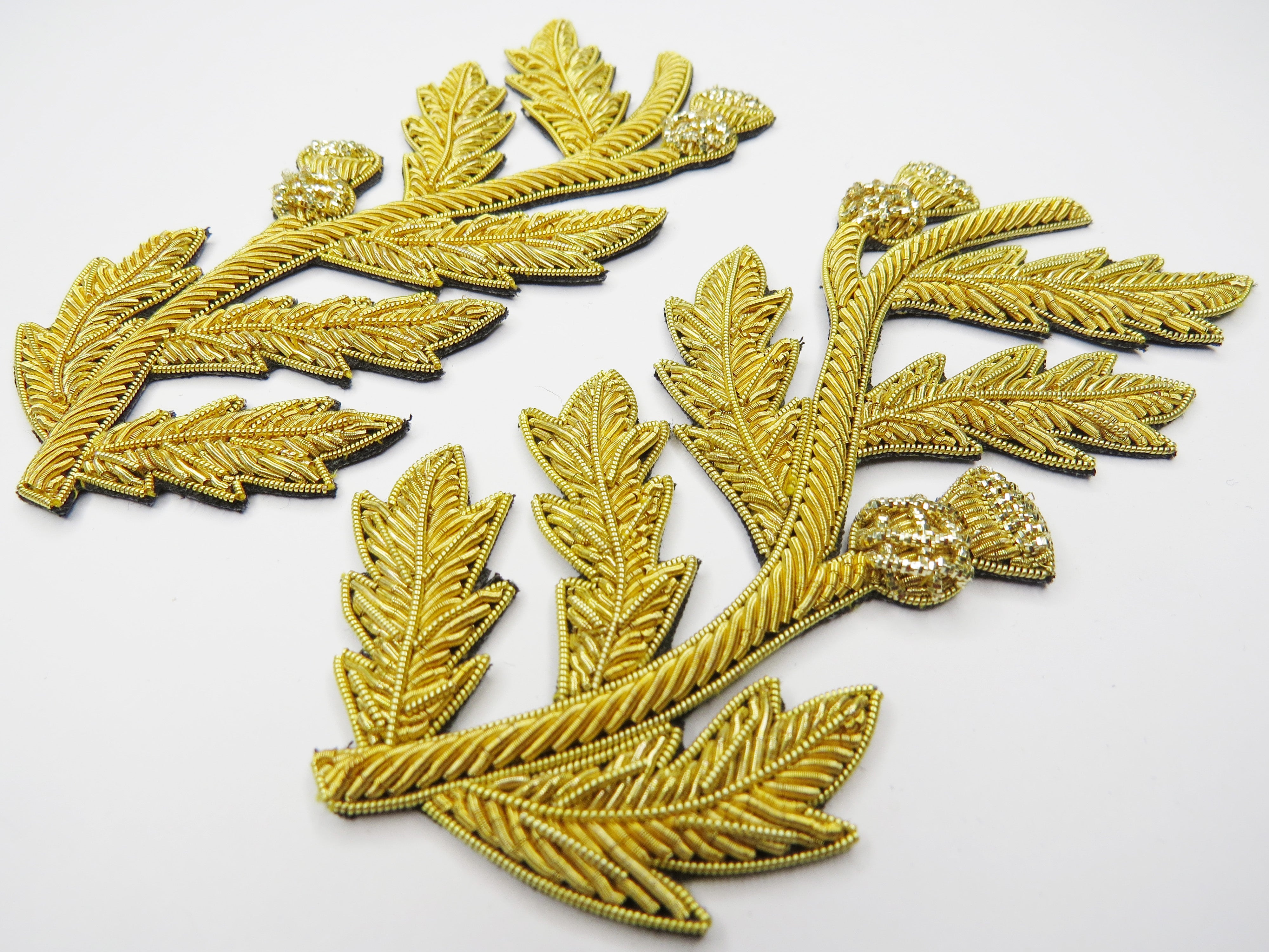 Repeat Pattern Thistle Gold (4334445756488)