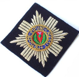 SCOTS GUARDS BLAZER BADGE