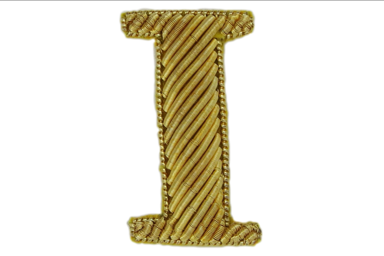 Serif Gold Embroidered Letters (4382370365512)