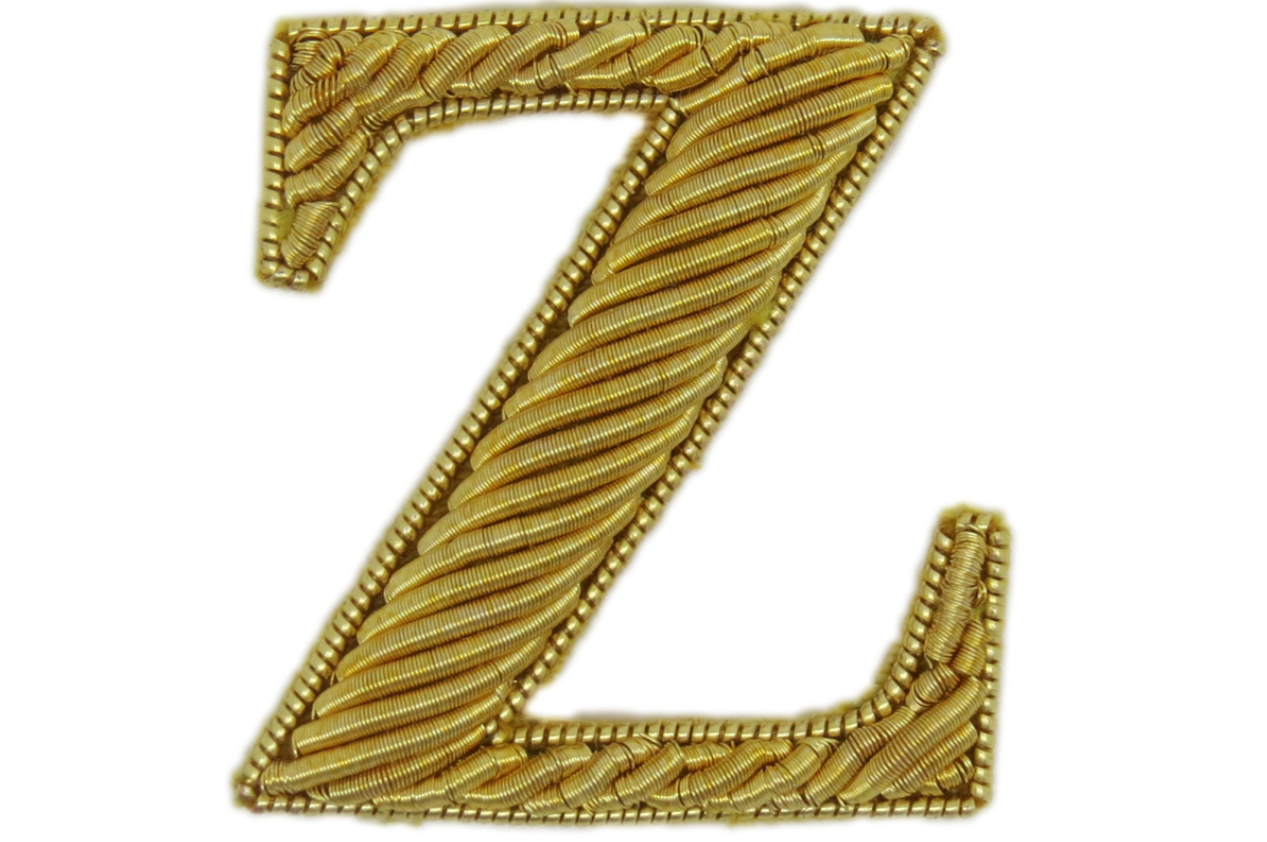 Serif Gold Embroidered Letters (4382370365512)