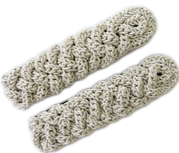 Silver Chain Gimp Shoulder Cords (4334499921992)