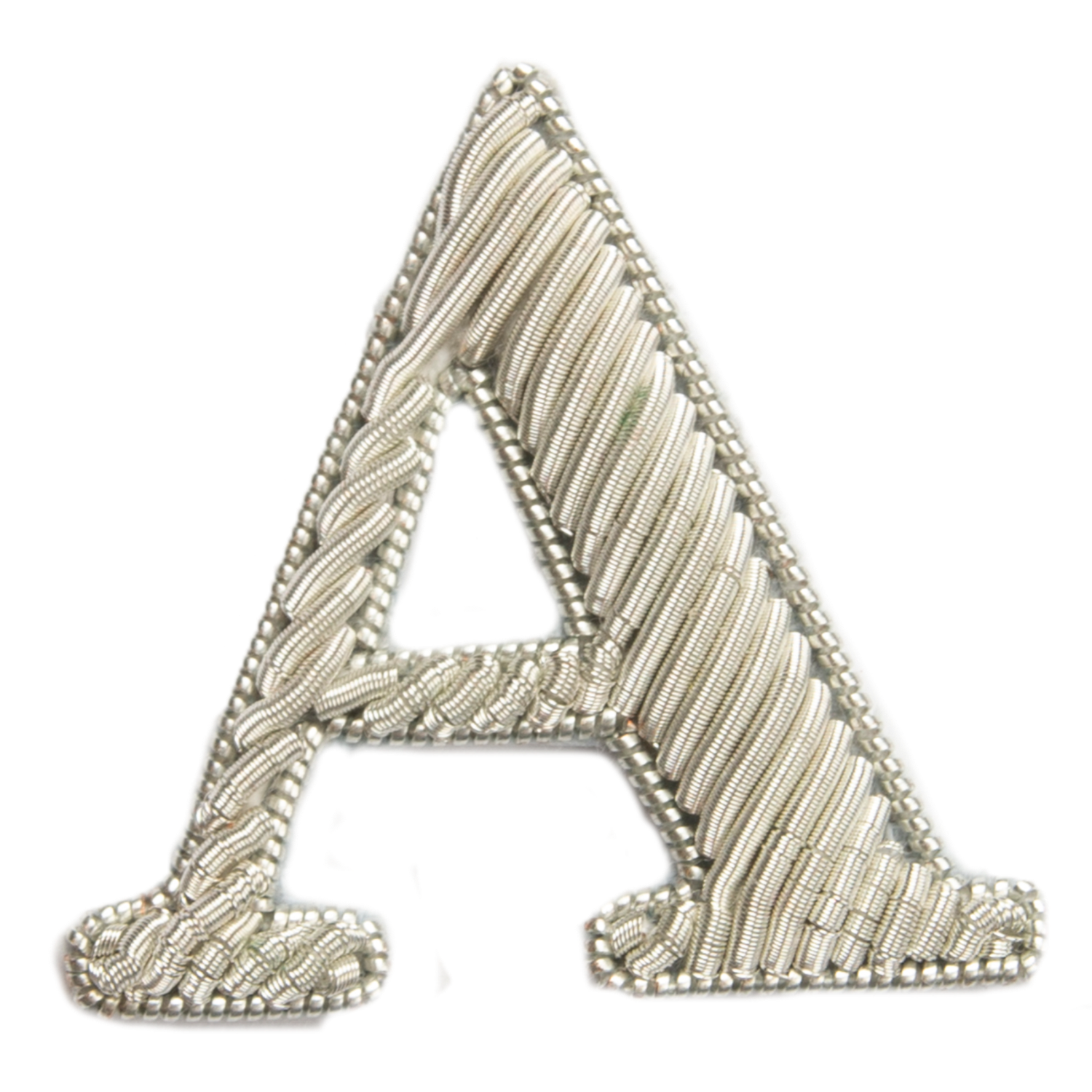 Silver Goldwork Initial Letter (6695712653491)