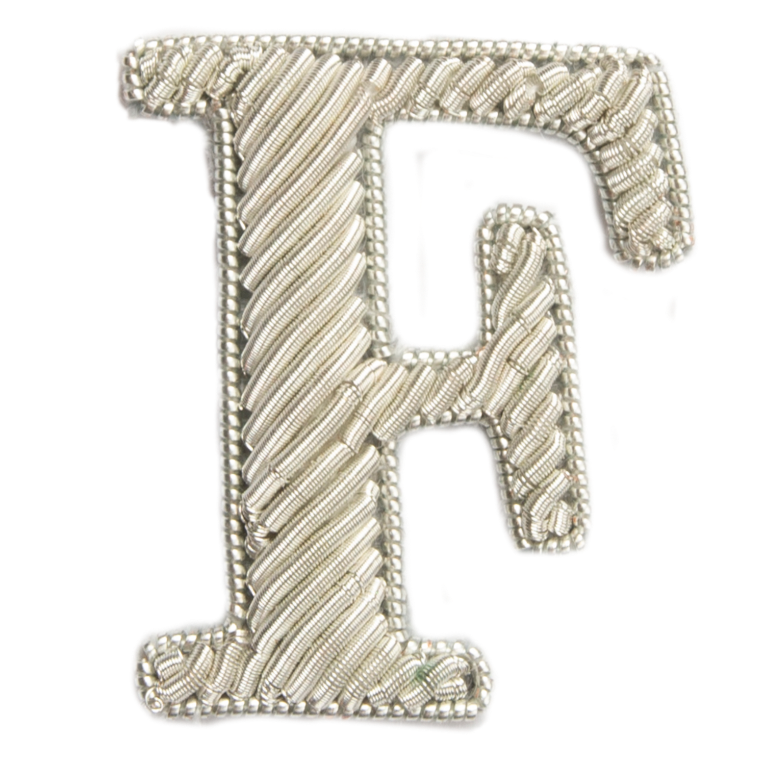 Silver Goldwork Initial Letter (6695712653491)
